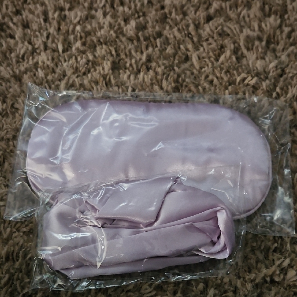 Lavender Sleep Mask and Headband Set